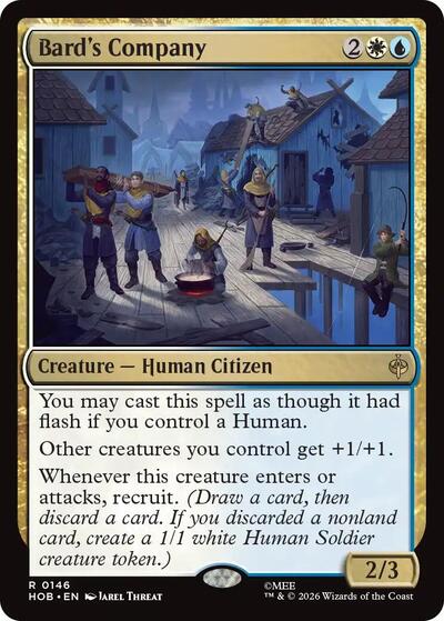 Bard's Company (The Hobbit) Near Mint Foil