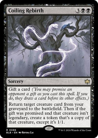 Coiling Rebirth (Bloomburrow) Near Mint