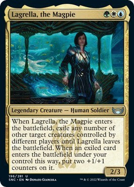 Lagrella, the Magpie (Streets of New Capenna) Near Mint Foil