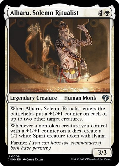Alharu, Solemn Ritualist (Commander Masters) Near Mint