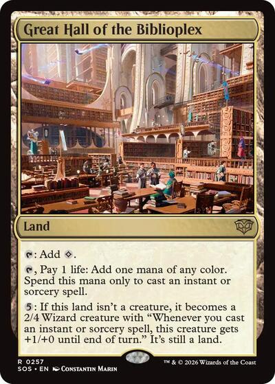 Great Hall of the Biblioplex (Secrets of Strixhaven) Near Mint