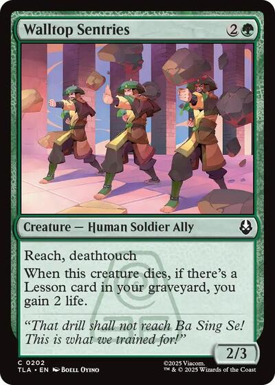Walltop Sentries (Avatar: The Last Airbender) Near Mint