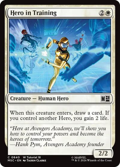 Hero in Training (Commander: Marvel Super Heroes) Near Mint