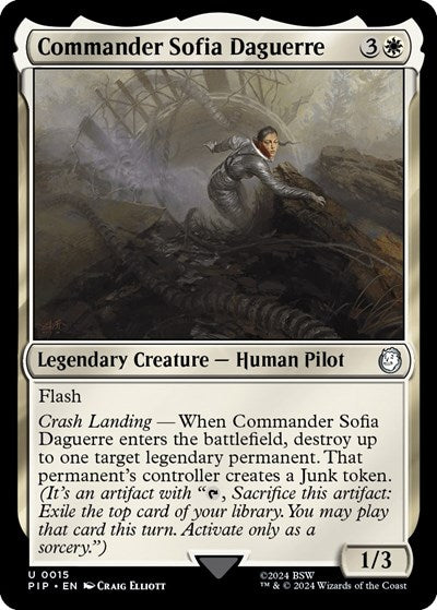 Commander Sofia Daguerre (Universes Beyond: Fallout) Near Mint