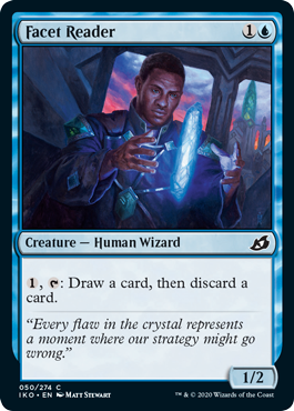 Facet Reader (Ikoria: Lair of Behemoths) Near Mint Foil