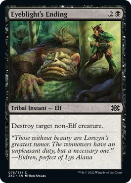 Eyeblight's Ending (Double Masters 2022) Near Mint Foil
