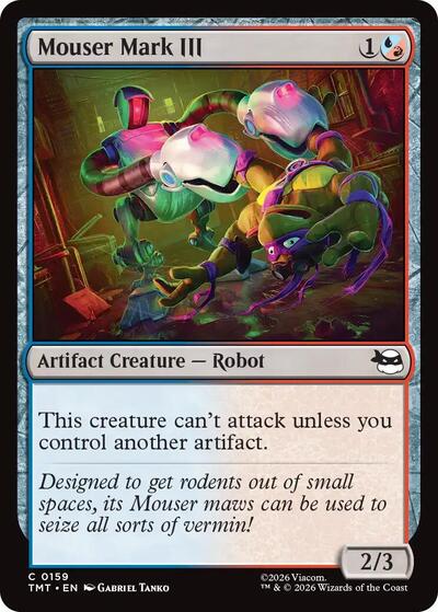 Mouser Mark III (Teenage Mutant Ninja Turtles) Near Mint Foil