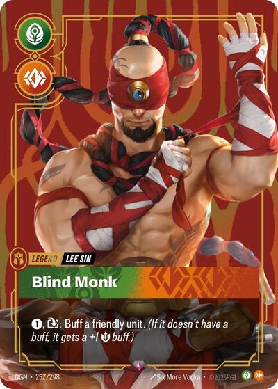 Lee Sin Blind Monk (Origins) Near Mint Foil