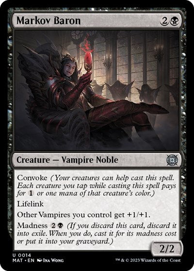 Markov Baron (March of the Machine: The Aftermath) Near Mint Foil