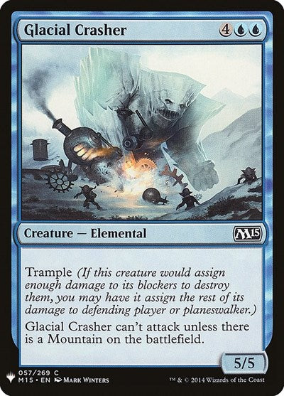 Glacial Crasher (Mystery Booster) Near Mint