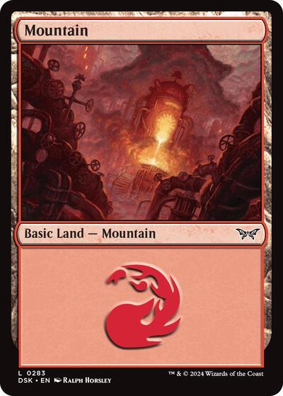 Mountain (0283) (Duskmourn: House of Horror) Near Mint