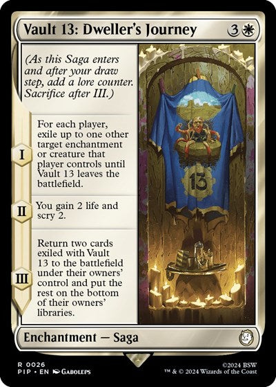 Vault 13: Dweller's Journey (Universes Beyond: Fallout) Near Mint Foil