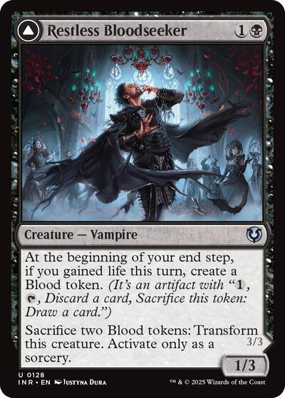 Restless Bloodseeker (Innistrad Remastered) Near Mint Foil