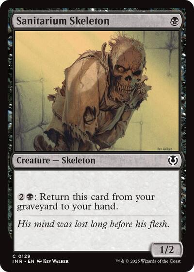 Sanitarium Skeleton (Innistrad Remastered) Near Mint Foil