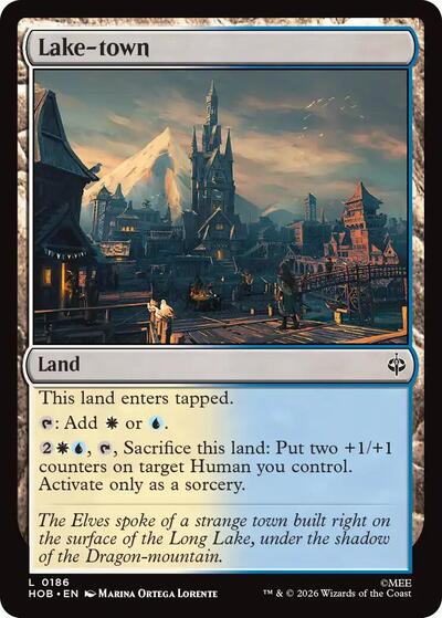 Lake-town (The Hobbit) Near Mint Foil