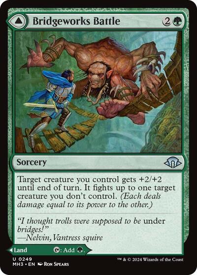 Bridgeworks Battle (Modern Horizons 3) Near Mint Foil