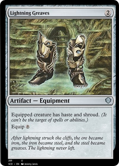 Lightning Greaves (Commander 2022 Starter Decks) Near Mint