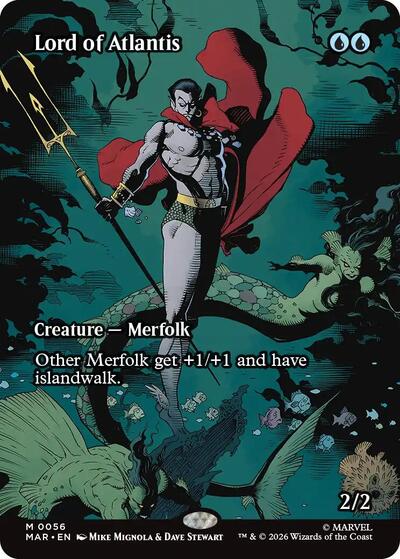 Lord of Atlantis (Borderless) (Marvel Eternal-Legal) Near Mint