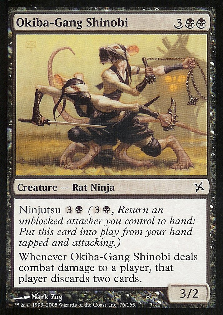 Okiba-Gang Shinobi (Betrayers of Kamigawa) Near Mint