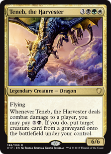 Teneb, the Harvester (Commander 2017) Near Mint