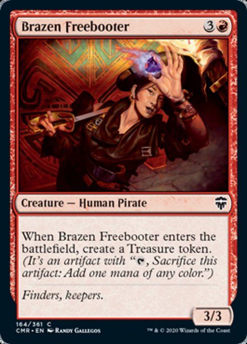 Brazen Freebooter (Commander Legends) Near Mint Foil