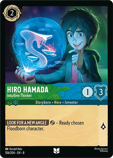 Hiro Hamada - Intuitive Thinker (Reign of Jafar) Near Mint