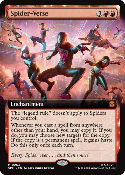 Spider-Verse (Extended Art) (Marvel's Spider-Man) Near Mint