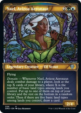 Nael, Avizoa Aeronaut (Showcase) (Dominaria United) Near Mint Foil