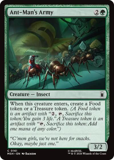Ant-Man's Army (Marvel Super Heroes) Near Mint Foil