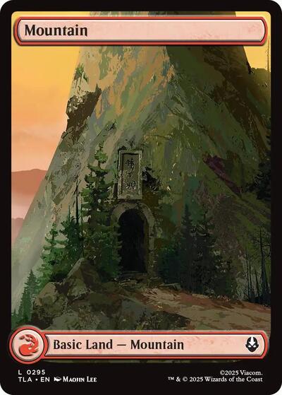 Mountain (0295) (Avatar: The Last Airbender) Near Mint