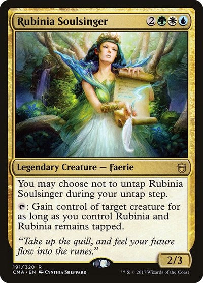 Rubinia Soulsinger (Commander Anthology) Light Play