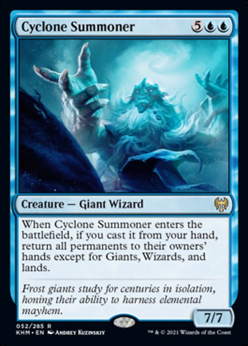 Cyclone Summoner (Kaldheim) Near Mint