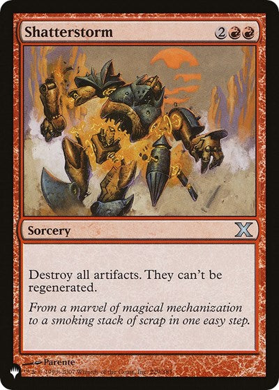 Shatterstorm (The List) Near Mint
