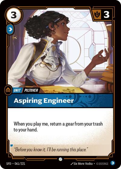 Aspiring Engineer (Spiritforged) Near Mint Foil
