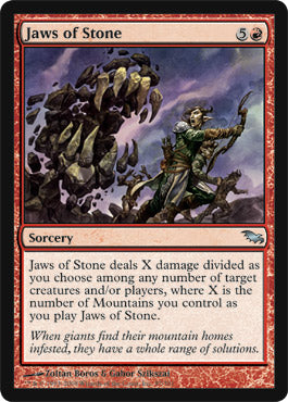 Jaws of Stone (Shadowmoor) Near Mint
