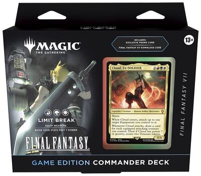 FINAL FANTASY Commander Deck FINAL FANTASY VII Limit Break (Game Edition)