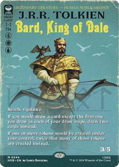 Bard, King of Dale (Borderless) (The Hobbit) Near Mint Foil
