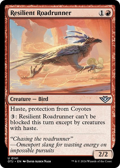 Resilient Roadrunner (Outlaws of Thunder Junction) Near Mint