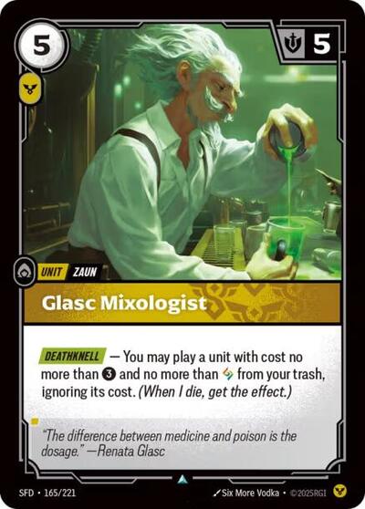 Glasc Mixologist (Spiritforged) Near Mint