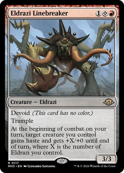 Eldrazi Linebreaker (Modern Horizons 3) Near Mint Foil