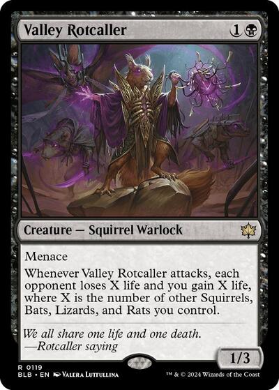 Valley Rotcaller (Bloomburrow) Near Mint