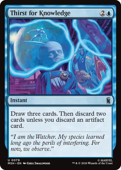 Thirst for Knowledge (Marvel Super Heroes) Near Mint