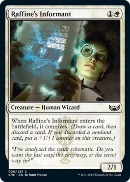 Raffine's Informant (Streets of New Capenna) Near Mint Foil