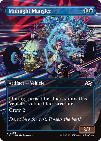 Midnight Mangler (Borderless) (Aetherdrift) Near Mint