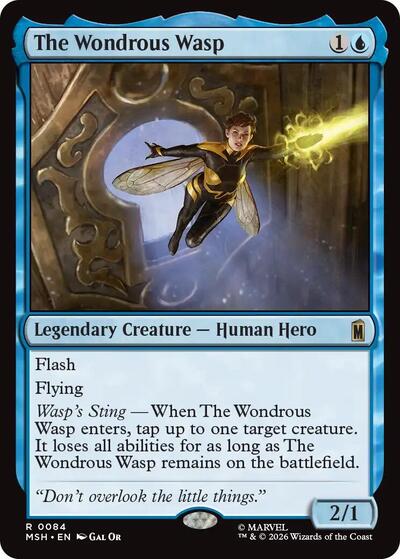 The Wondrous Wasp (Marvel Super Heroes) Near Mint Foil