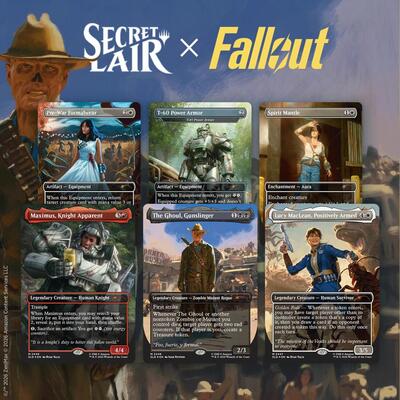Secret Lair Drop: Secret Lair x Fallout: Beyond Vault 33 Non-Foil Edition