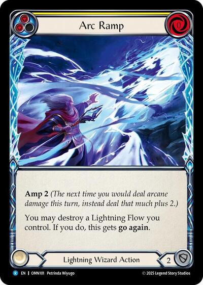 Arc Ramp (Yellow) (Omens of the Third Age) Near Mint Foil