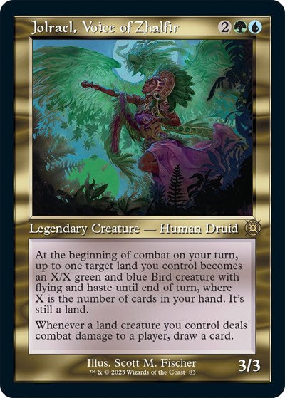 Jolrael, Voice of Zhalfir (Retro Frame) (March of the Machine: The Aftermath) Near Mint
