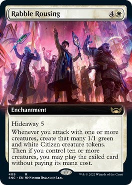 Rabble Rousing (Extended Art) (Streets of New Capenna) Near Mint