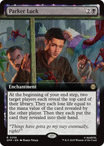 Parker Luck (Extended Art) (Marvel's Spider-Man) Near Mint